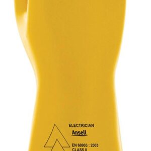 Ansell Low Voltage Electrical Insulating Glove Yellow