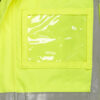 Beeswift Two Tone Breathable Traffic Jacket Saturn Yellow/Navy 2