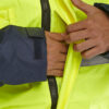 Beeswift Two Tone Breathable Traffic Jacket Saturn Yellow/Navy 4