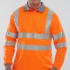 Beeswift B-Seen L/S Polo Orange 2