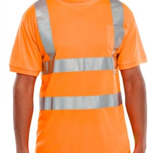 Beeswift Crew Neck T-Shirt Orange