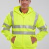BeeSwift Zip-Up Hooded Sweatshirt Saturn Yellow 1