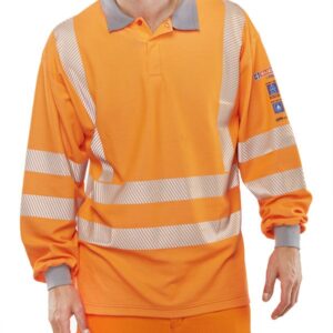 Beeswift Arc Compliant GO/RT Polo Shirt Orange
