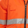 BeeSwift Europa Bomber Jacket Orange/Navy 3