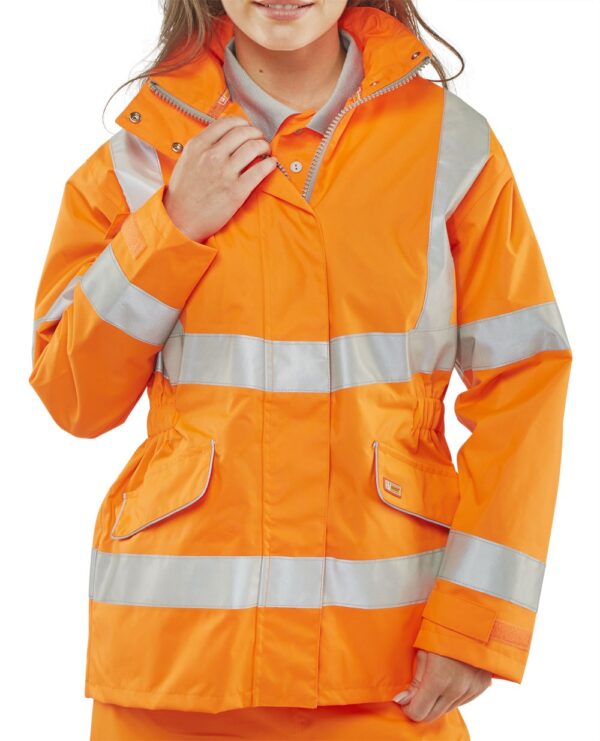 Beeswift Ladies Executive Hi-viz Jacket Orange