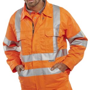 Beeswift Railspec Jacket Orange