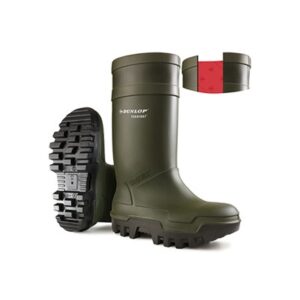 Dunlop Purofort Thermo+ Full Safety Wellington Green