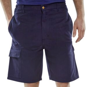Click Cargo Pocket Shorts Navy