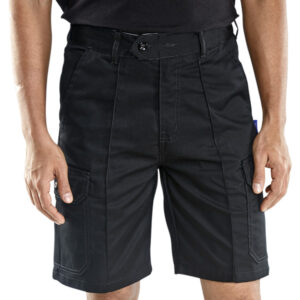 Click Cargo Pocket Shorts Black