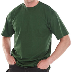 Click T-Shirt Heavy Weight Bottle Green