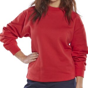 Click Sweatshirt Red