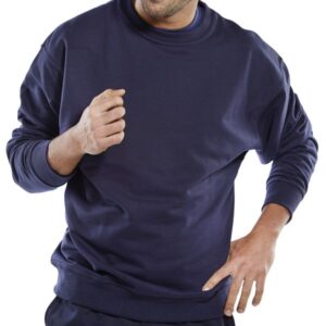 Click Premium Pc Sweatshirt Navy