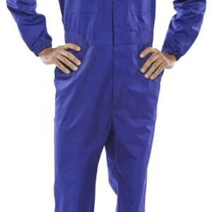 Super Click Heavy Weight Boilersuit Royal Blue