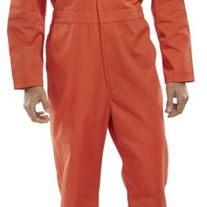 Super Click Heavy Weight Boilersuit Orange