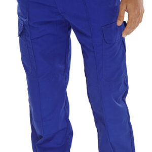 Super Click Trousers Royal Blue