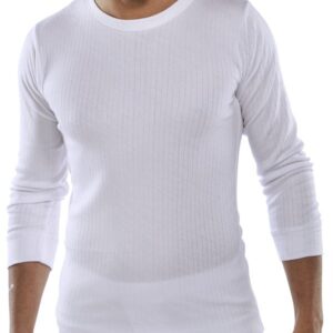 Click Thermal Long Sleeve Vest White