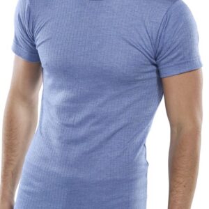 Click Thermal Short Sleeve Vest Blue