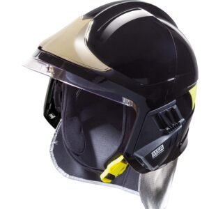 MSA Gallet F1 XF Helmet, Black