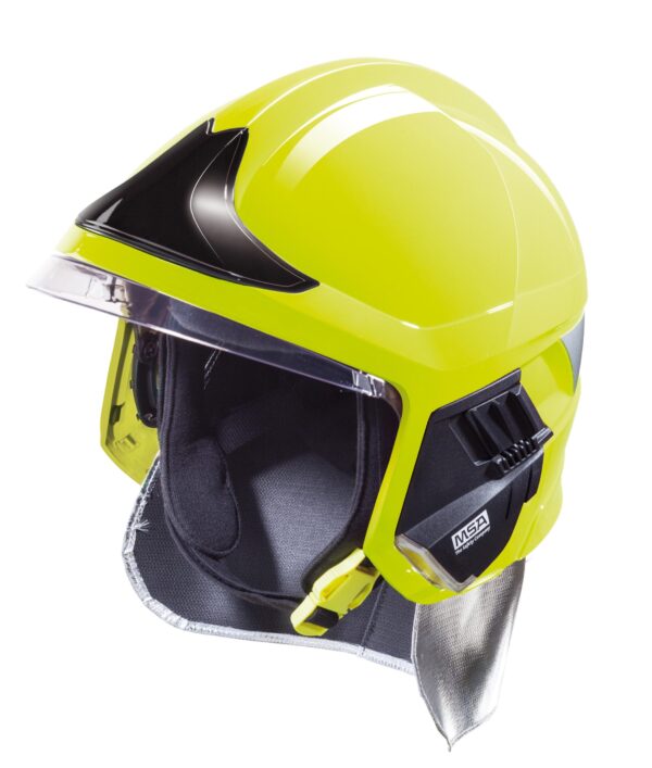 MSA Gallet F1 XF Helmet, Yellow