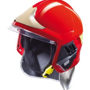 MSA Gallet F1 XF Helmet, Red