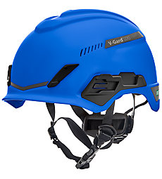MSA V-Gard® H1 Safety Helmet Trivent Blue