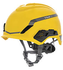 MSA V-Gard® H1 Safety Helmet Novent Yellow