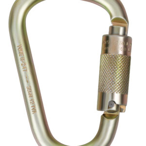 MSA Steel Triple Lock Carabiner, 25 mm Gate