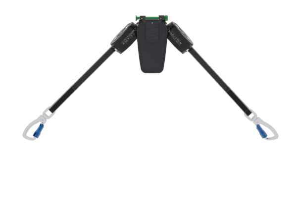 MSA V-Edge PFL, 2.4m, Webbing, Twin-Leg, Aluminium Swivel Triple-Lock Carabiner