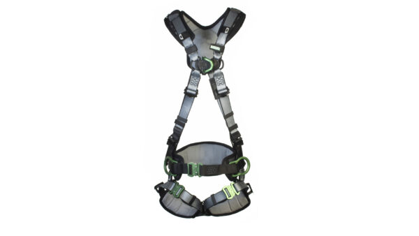 V-Fit Harness, Back/Chest/Hip D-Ring, With Waist Belt