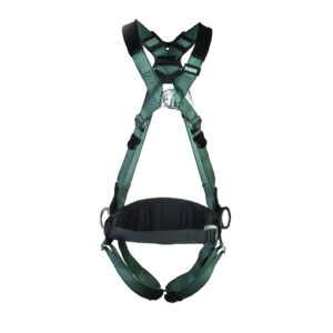 V-Form Harness, Back/Chest/Hip D-Ring, With Waist Belt